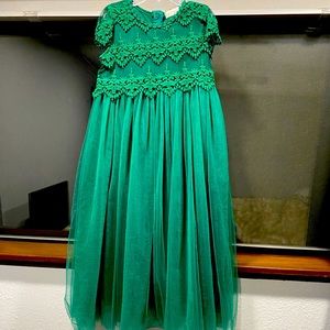 Trish Scully Emerald Green Dress size 12